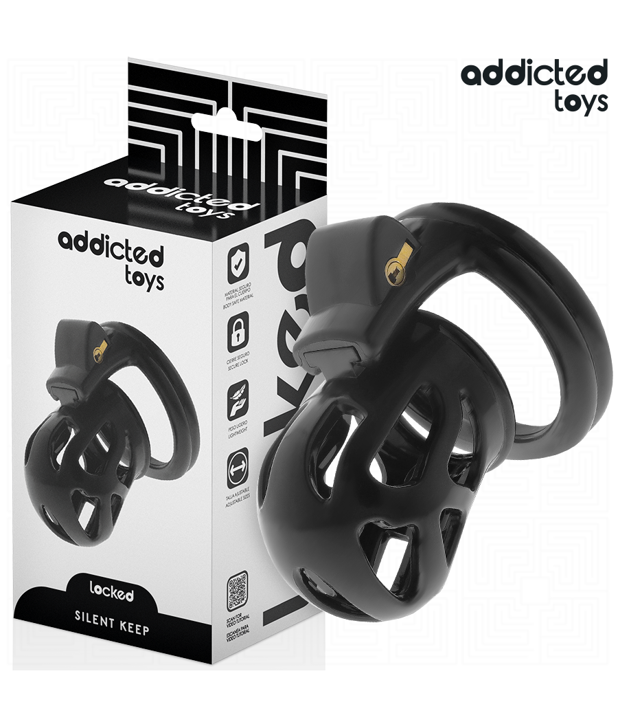 ADDICTED TOYS LOCKED - GABBIA PER PENE SILENZIOSA 7,5 CM