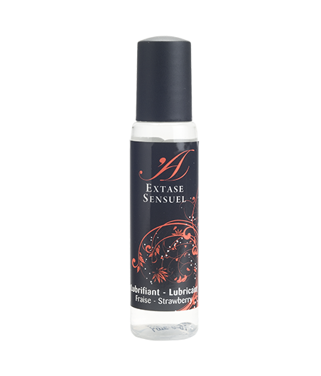 EXTASE SENSUAL - LUBRIFICANTE DE VIAGEM MORANGO 35 ML