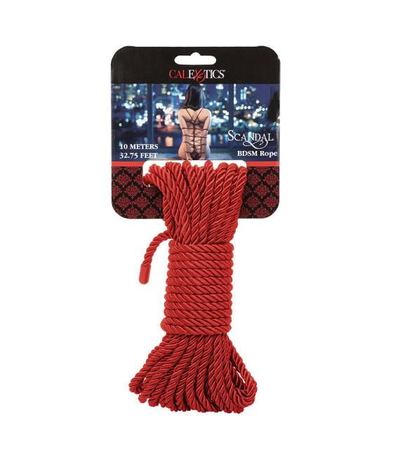 CALEXOTICS - SCANDAL RED BDSM ROPE 10 M