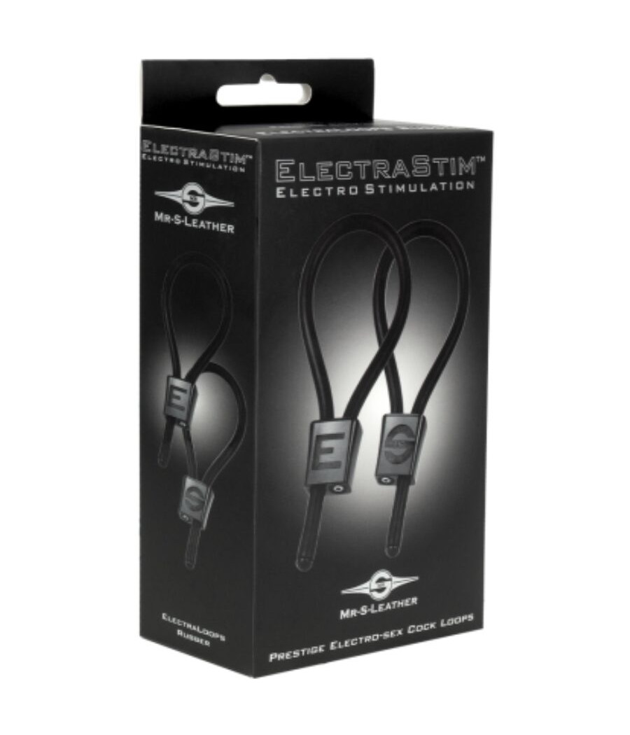 ELECTRASTIM - PRESTIGE ELECTRA LOOPS ANNEAUX PÉNIENS RÉGLABLES NOIRS