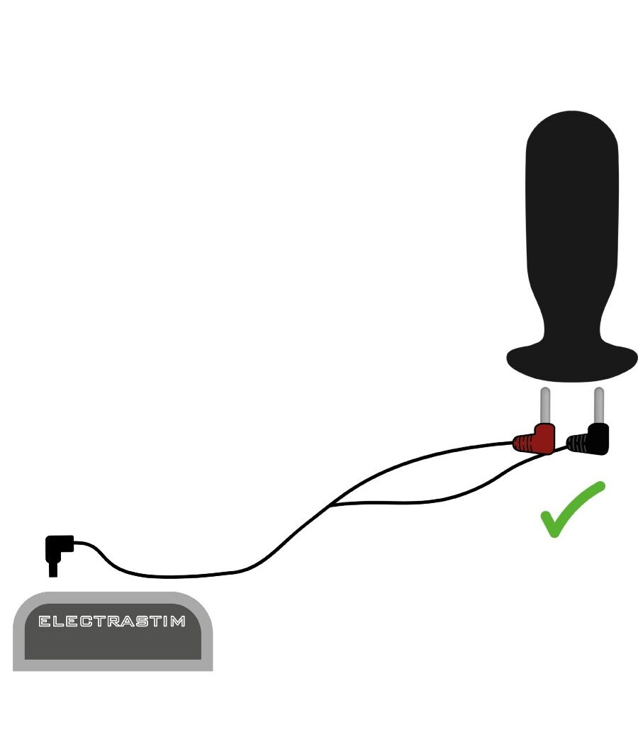 ELECTRASTIM - CABOS ESTIMULADORES DE 90 GRAUS