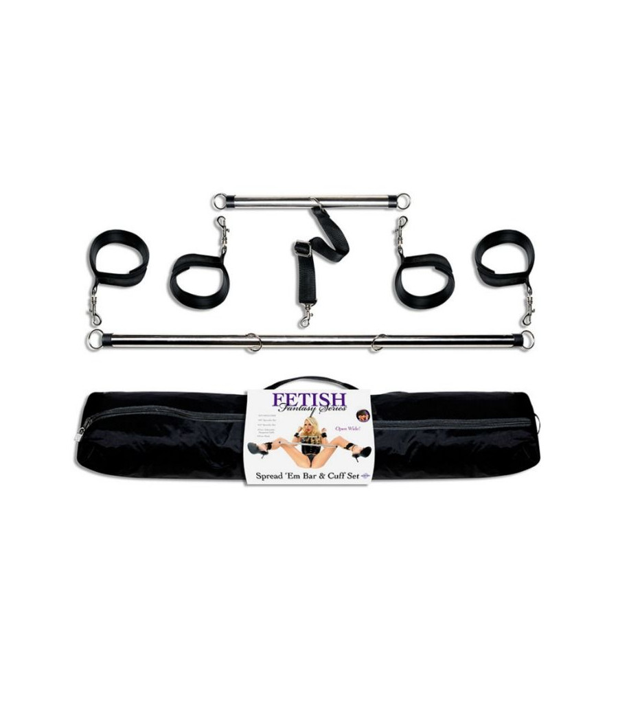 FETISH FANTASY SERIES - SERIES SPREAD EM BAR AND CUFF SET