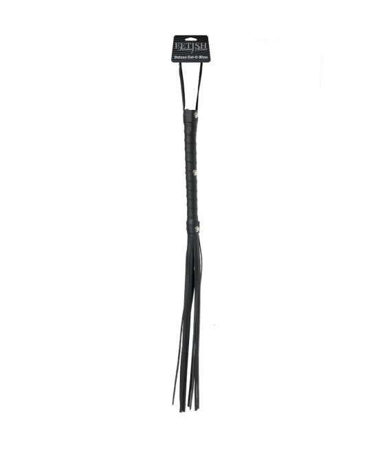 FETISH FANTASY LIMITED EDITION - LATIGO AZOTADOR PIEL NEGRO