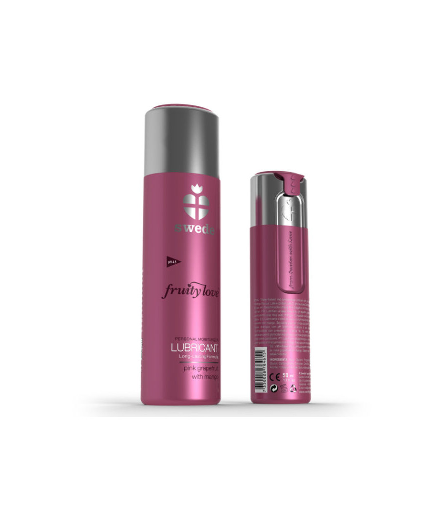 SWEDE - FRUITY LOVE LUBRIFIANT PAMPLEMOUSSE ROSE À LA MANGUE 100 ML