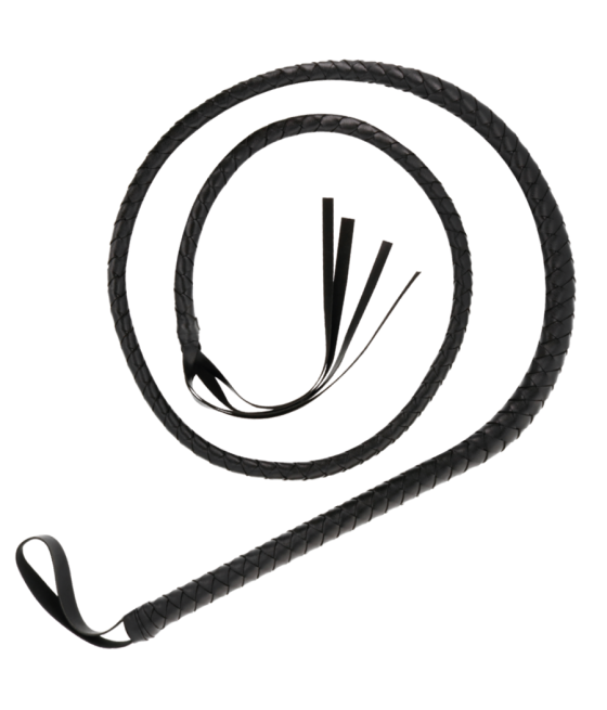 DARKNESS - BLACK BONDAGE WHIP 210CM