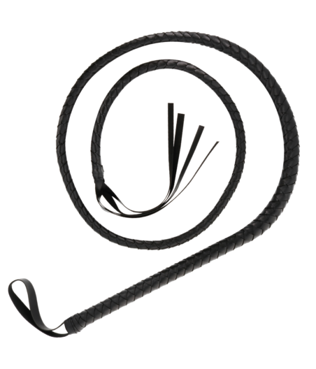 DARKNESS - BLACK BONDAGE WHIP 210CM