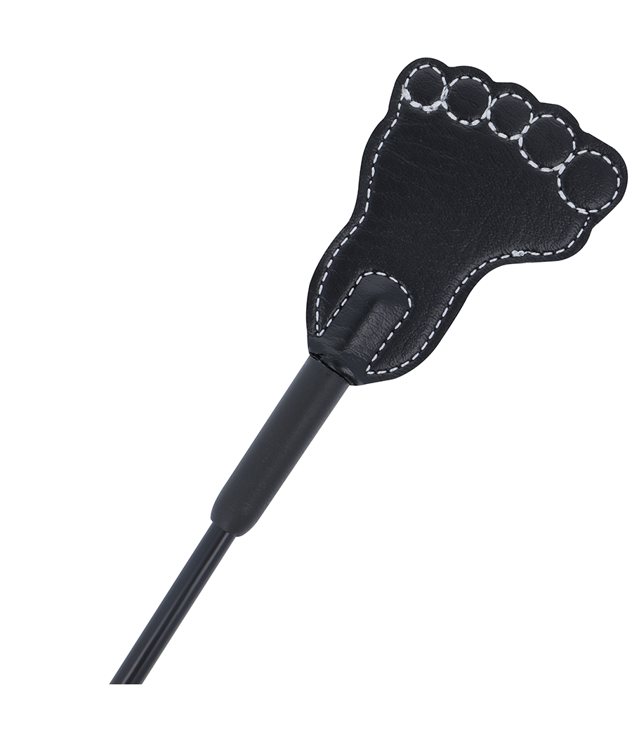 DARKNESS - FETISCH-CROP UND SCHWARZE PEITSCHE