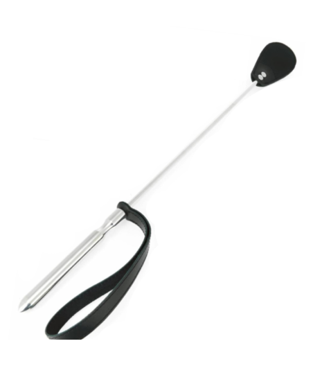 METAL HARD - METAL & LEATHER WHIP