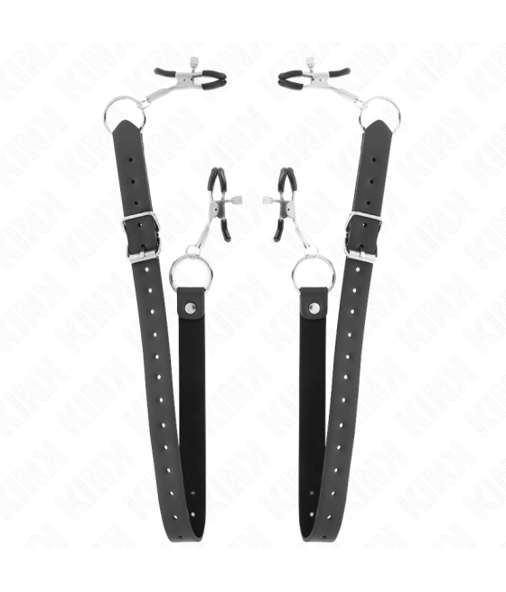 KINK - 4 CLIT CLAMPS ADJUSTABLE 34-48 CM