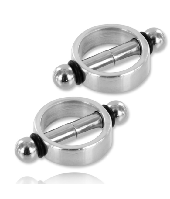 METAL HARD - MORSETTI PER CAPEZZOLI MAGNETICI COPPIA