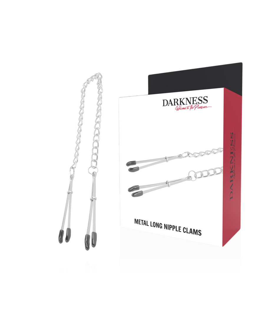DARKNESS - PINZAS AJUSTABLES PARA PEZONES METAL
