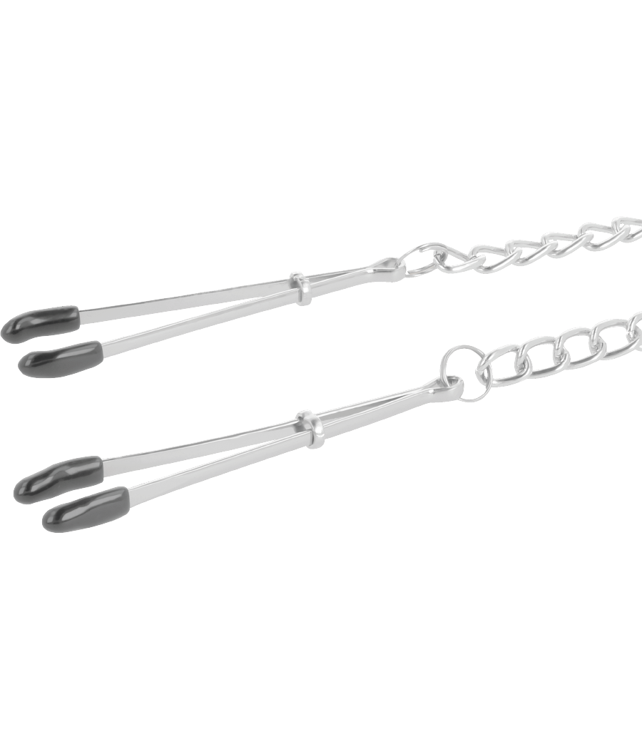 DARKNESS - ADJUSTABLE METAL NIPPLE Clamps