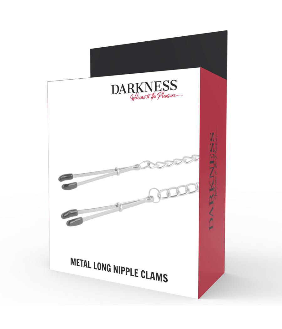 DARKNESS - ADJUSTABLE METAL NIPPLE Clamps