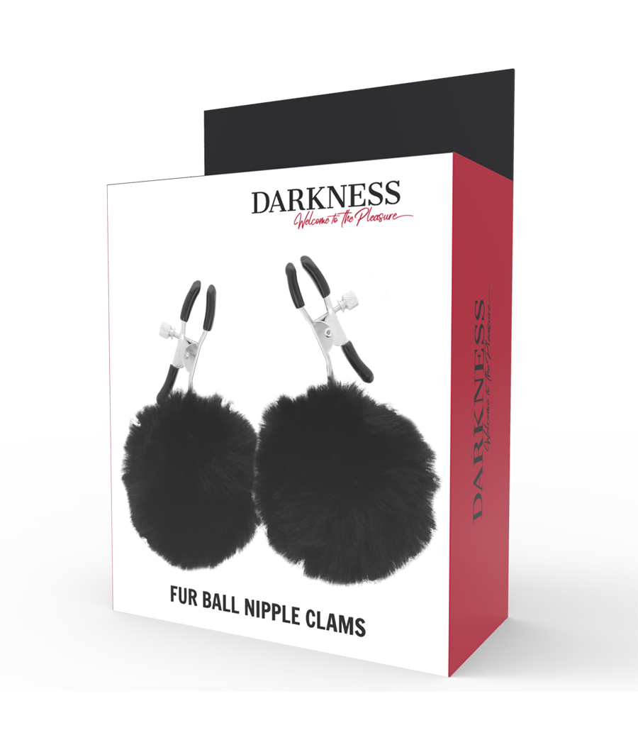 DARKNESS - PINÇAS PARA BICOS COM POM POMS 1