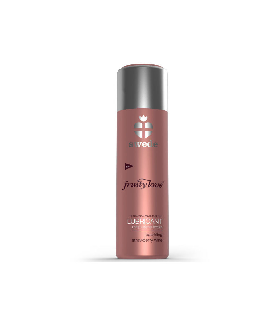 SWEDE - FRUITY LOVE LUBRICANT SPARKLING STRAWBERRY WINE 100 ML