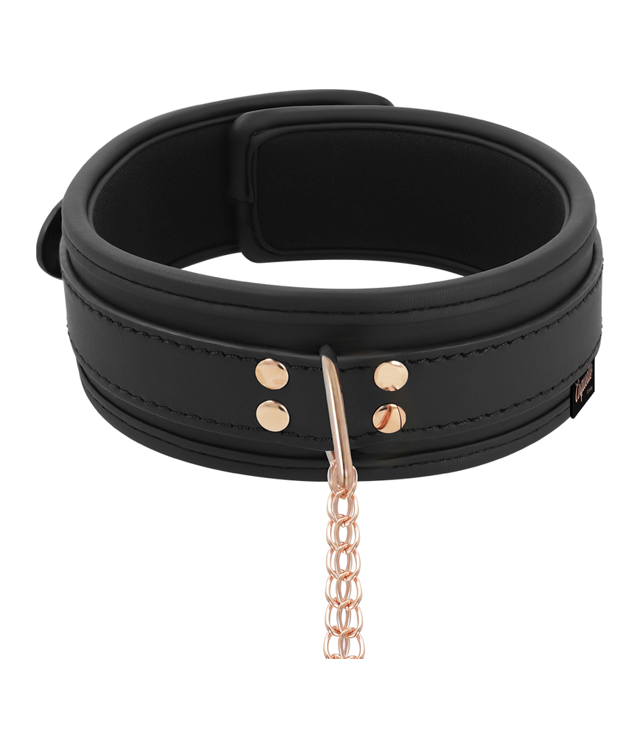 COQUETTE CHIC DESIRE - COLLANA CON PINZA PER CAPEZZOLI FANTASIA CON FODERA IN NEOPRENE