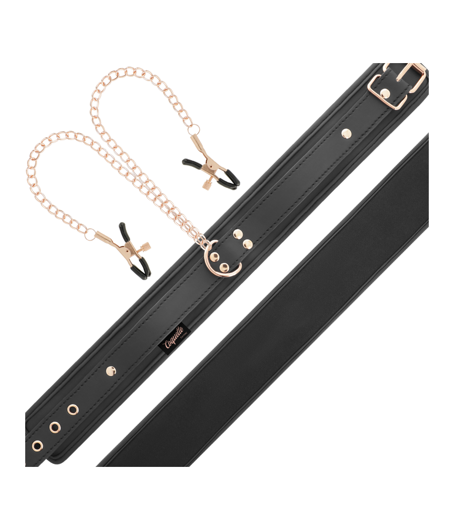 COQUETTE CHIC DESIRE - COLLIER PINCE TIP FANTAISIE AVEC DOUBLURE EN NÉOPRÈNE