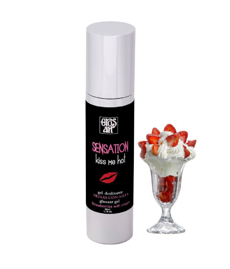 EROS-ART - SENSATTION NATURAL LUBRICANT STRAWBERRIES WITH CREAM 50 ML