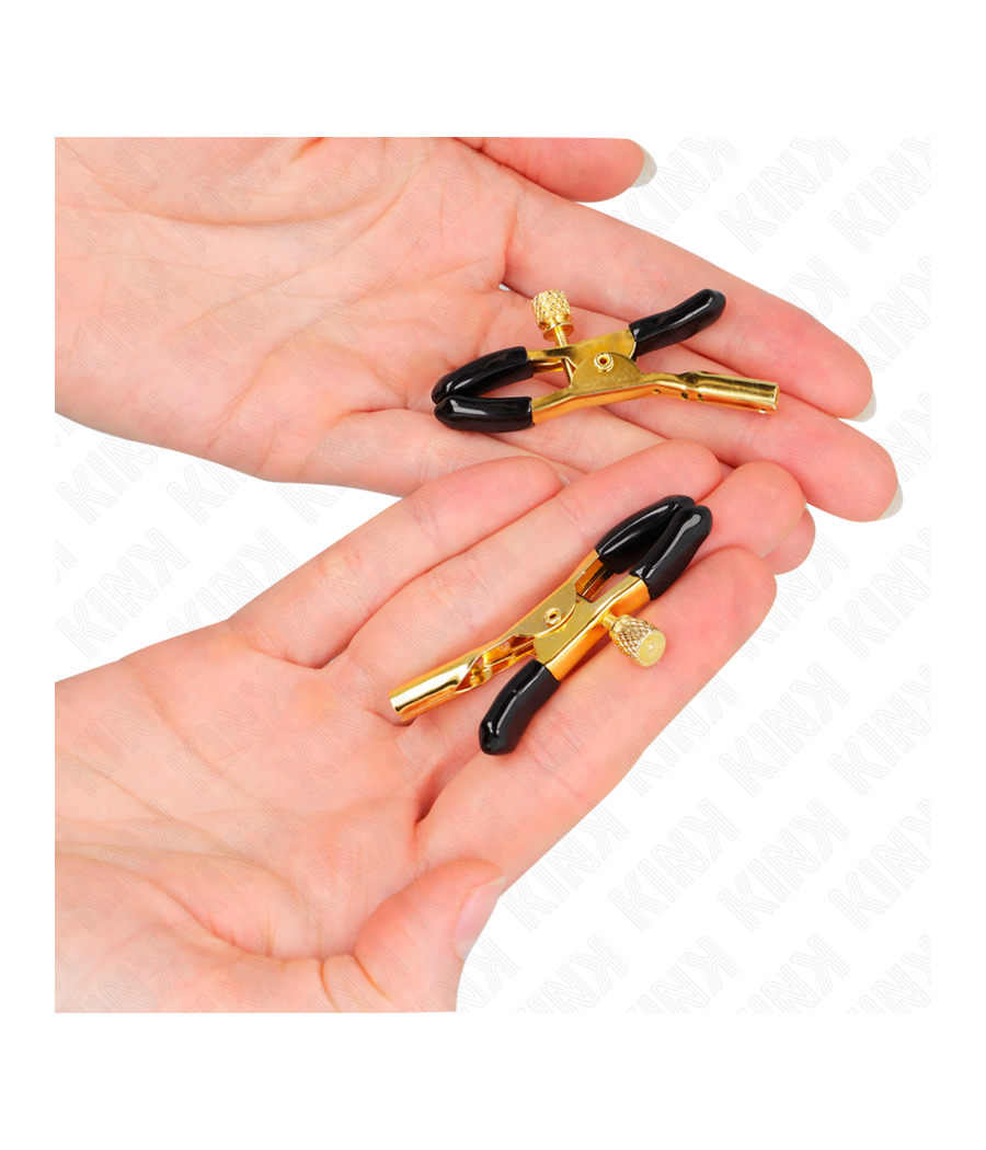 KINK - PINZE PER CAPEzzoli ORO 6 CM