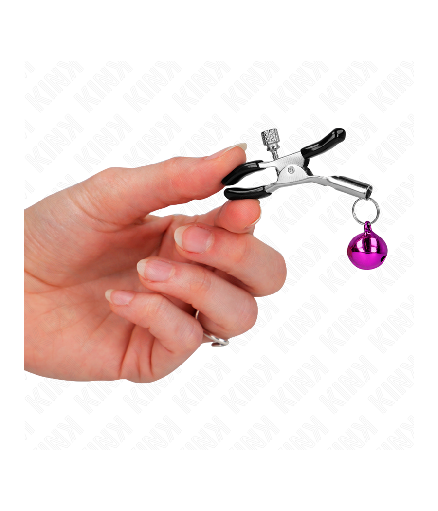 KINK - PINZA PER CAPEZZA SINGOLA VIOLA 6 CM