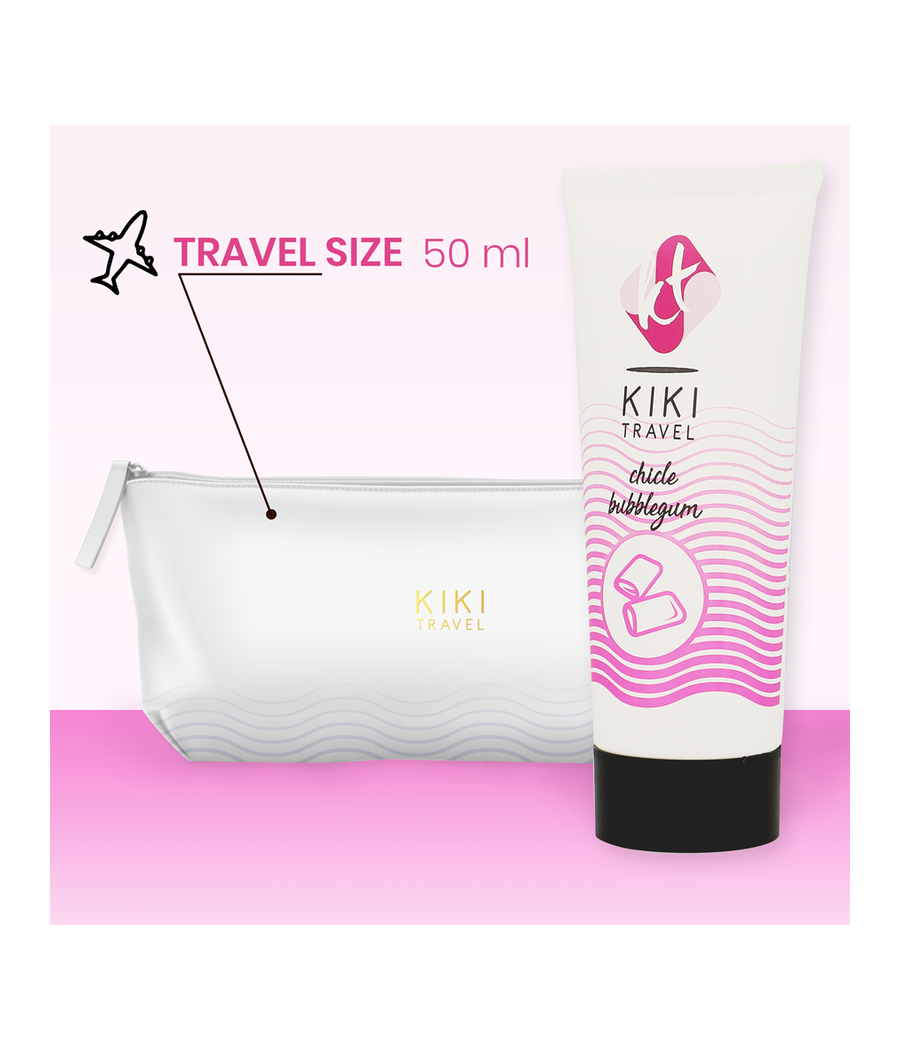 KIKÍ TRAVEL - LUBRIFIANT GOMME FRAISE 50 ML