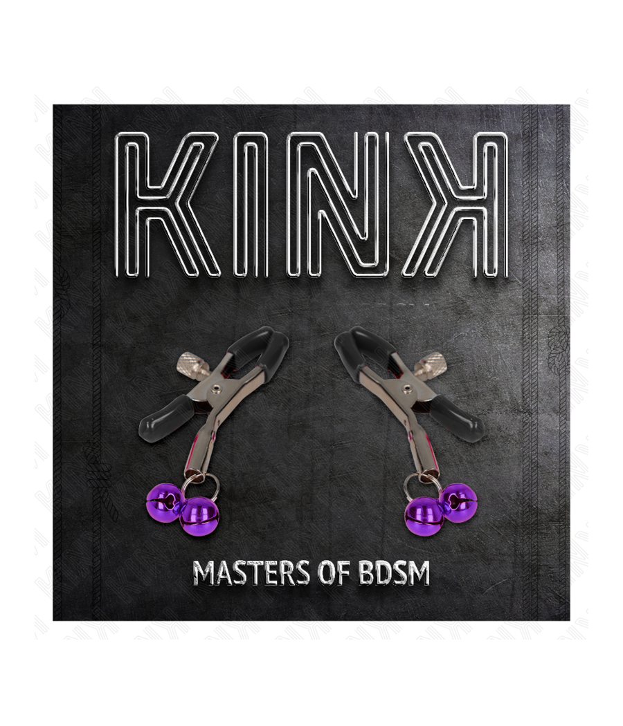 KINK - PINCE À METON DOUBLE CLOCHE VIOLET 6 CM