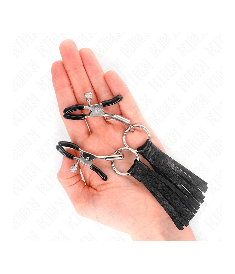 KINK - PINÇAS DE BOLSA DE COURO 6 CM