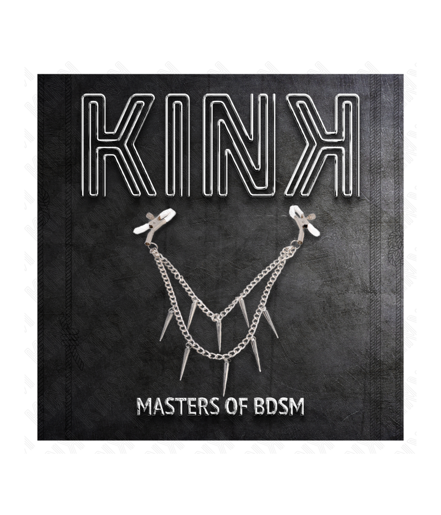 KINK - PINÇAS PARA BICOS COM CORRENTES DE PONTOS 30 CM