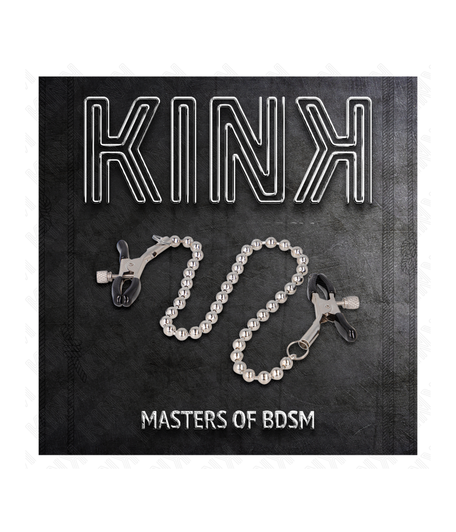 KINK - PERLENKETTE NIPPELKLEMMEN 30 CM