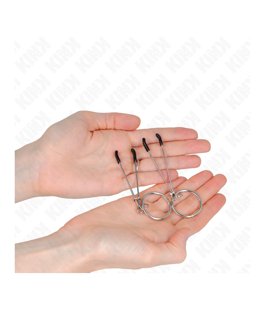 KINK - THIN NIPPLE CLAMPS WITH O-RING 7 CM