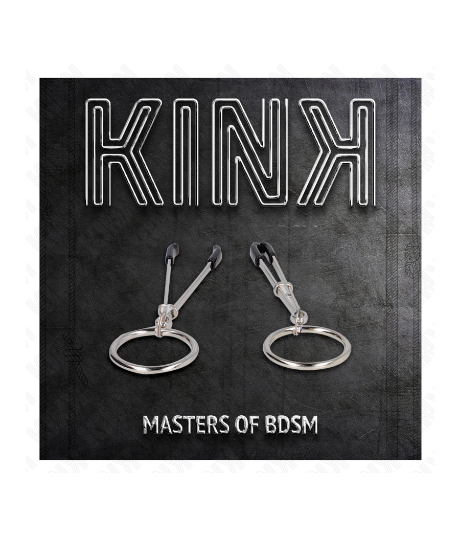 KINK - THIN NIPPLE CLAMPS WITH O-RING 7 CM