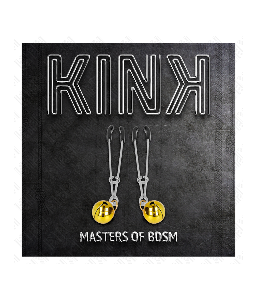 KINK - PINZE PER CAPEZZOLI A CAMPANA SOTTILE ORO 7 CM