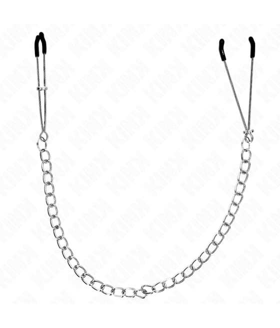 KINK - PINZE PER CAPEZZOLI SOTTILI CON CATENA SPESSA 30 CM
