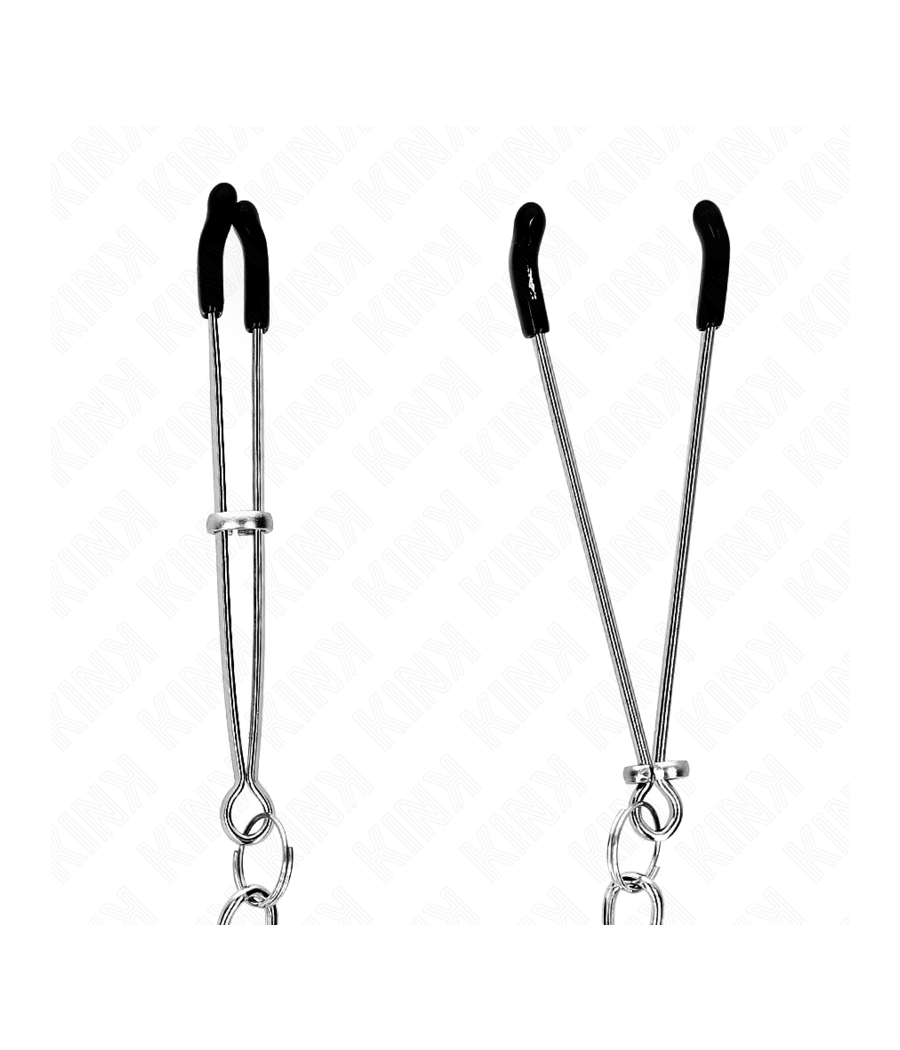 KINK - PINZAS PARA PEZONES FINA CON CADENA GRUESA 30 CM