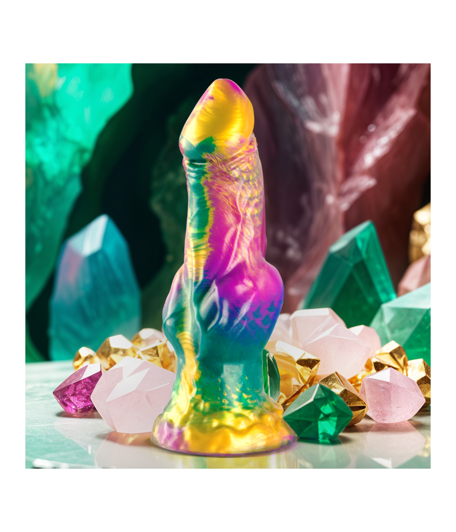 EPIC - IRIS DILDO MIT REGENBOGENFARBENEN HODEN DER VERGNÜGUNG