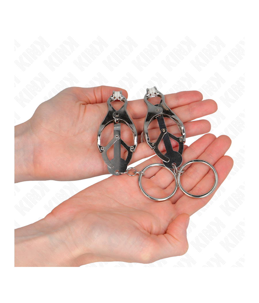 KINK - PINCES À TÉLÉPHONES TRÈFLE JAPONAIS O-RING ARGENT