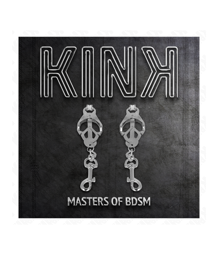 KINK - PINZAS PARA PEZONES ESTILO JAPONÉS CON GANCHOS