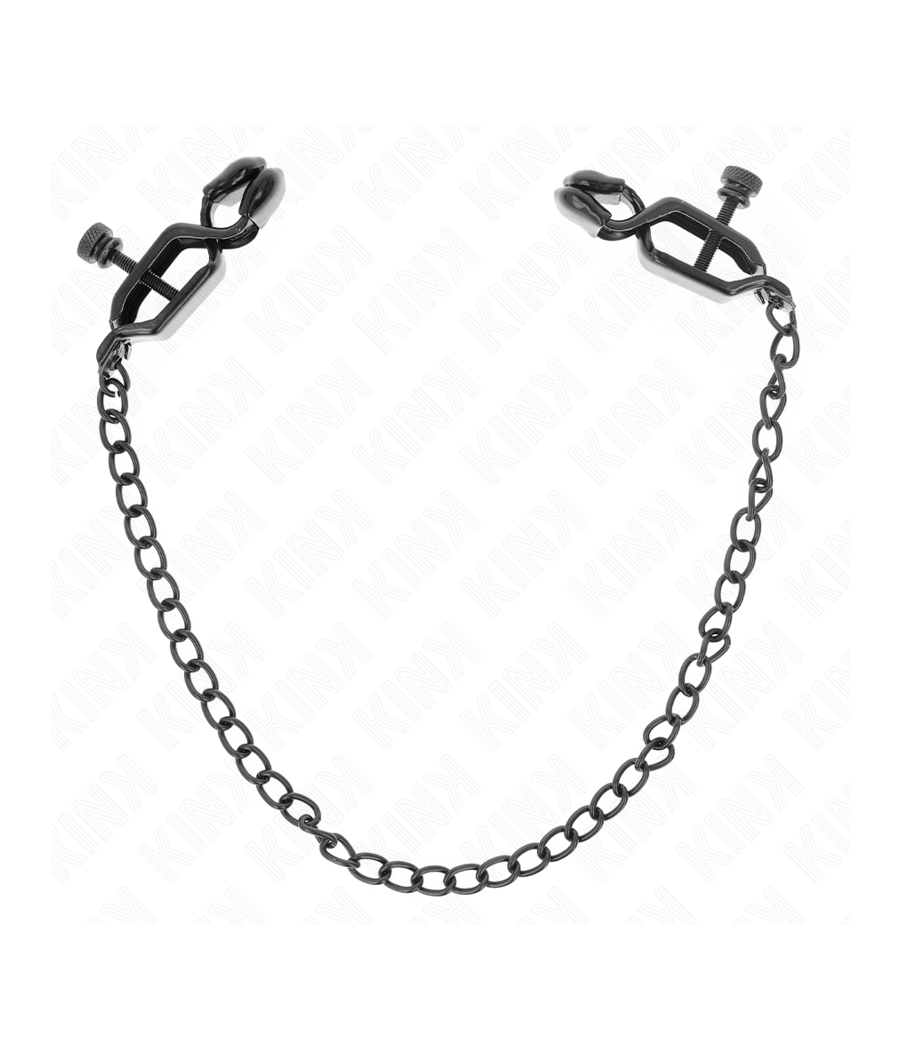 KINK - PINCES À METELLES CHAÎNE PLATE NOIR 30 CM