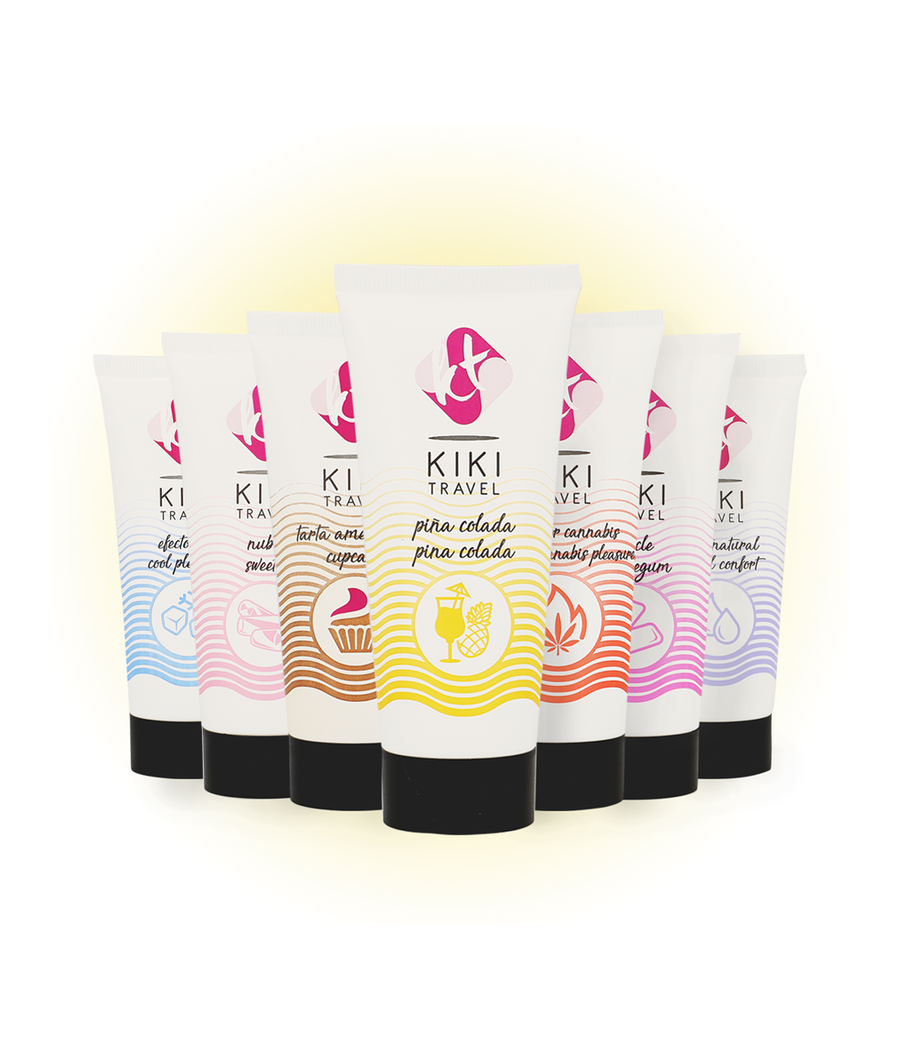 KIKÍ TRAVEL - LUBRICANTE SABOR A PIÑA COLADA 50 ML