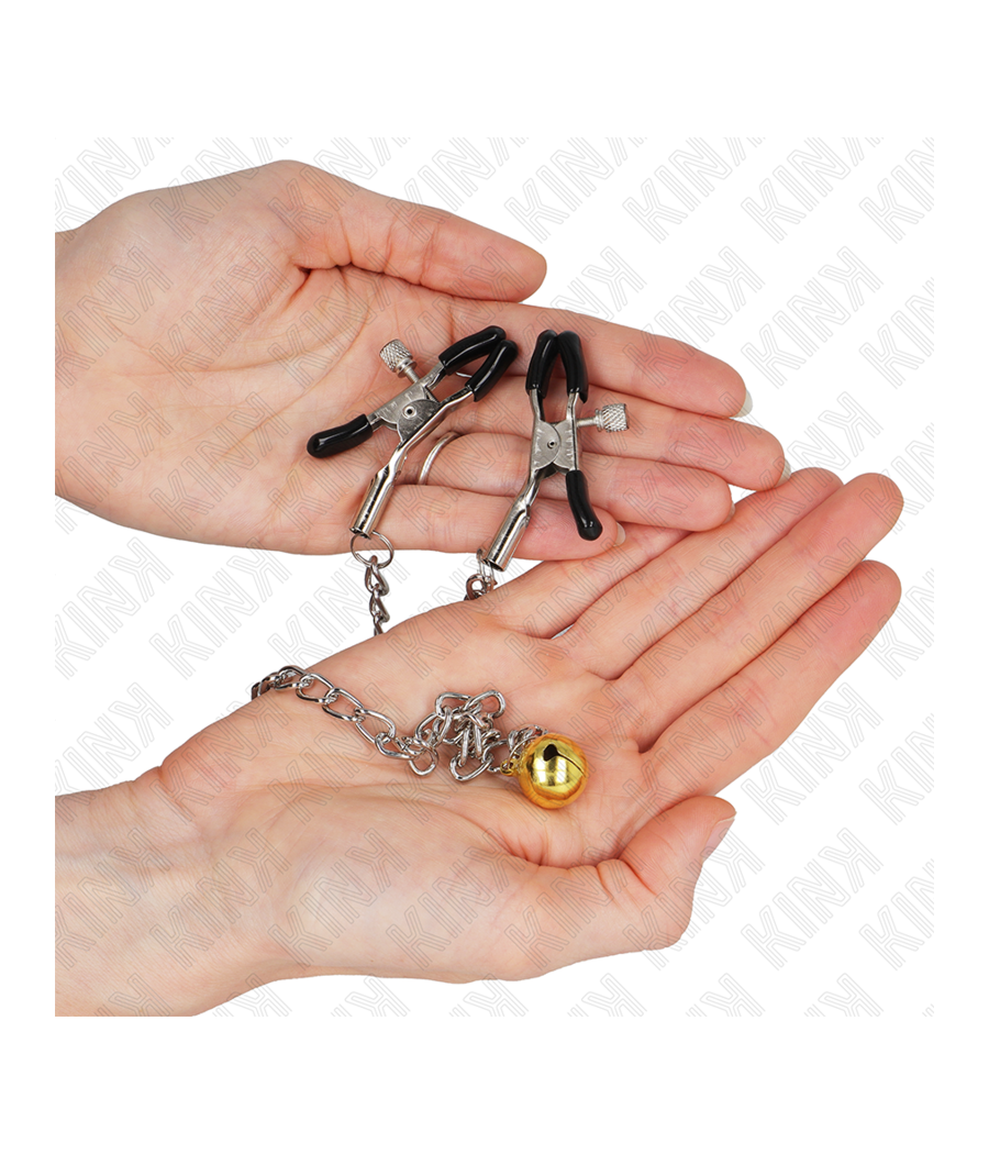 KINK - PINCES À METELIER CHAÎNE AVEC CLOCHE 30 CM