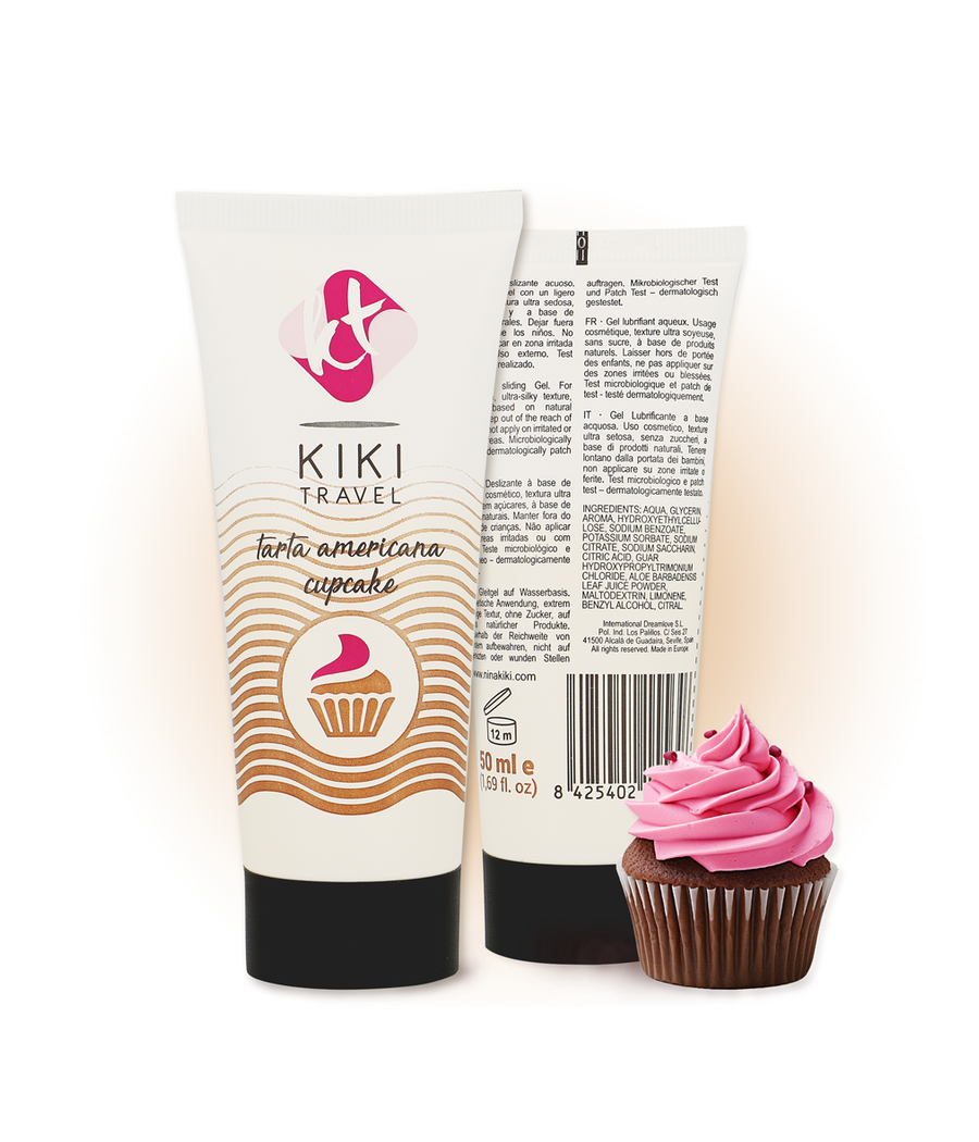 KIKÍ TRAVEL - CUPCAKE LUBRIFICANTE 50 ML