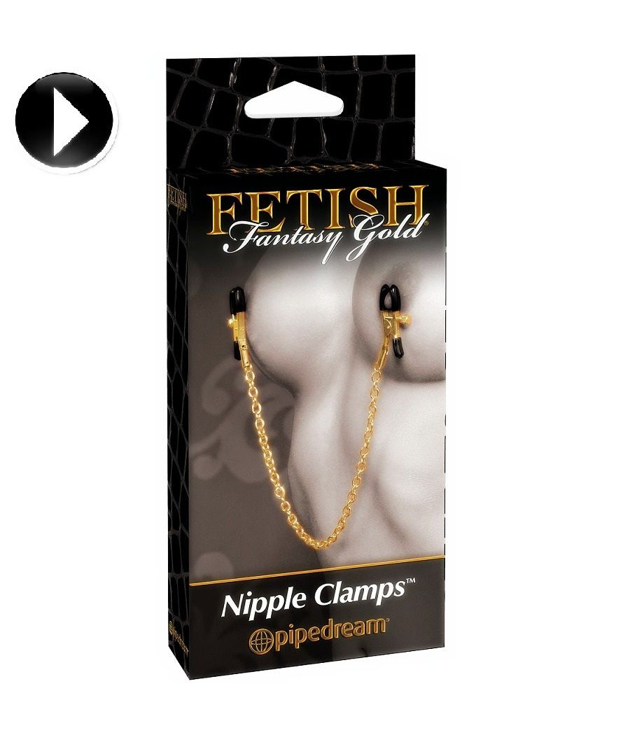 FETISH FANTASY GOLD - NIPPLE CLAMPS