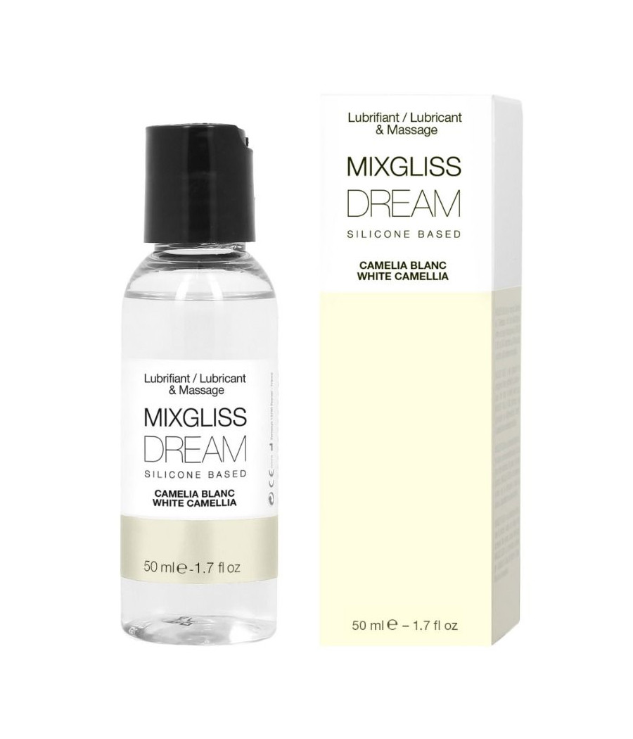 MIXGLISS - DREAM WHITE CAMELIA SILICONE LUBRICANT 50 ML