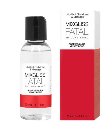 MIXGLISS - FATAL LUBRICANTE SILICONA ROSAS 50 ML