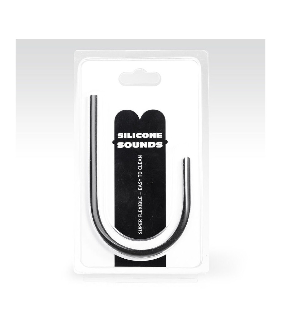 ALL BLACK - 8 MM HARNRÖHRENSONDE AUS SILIKON