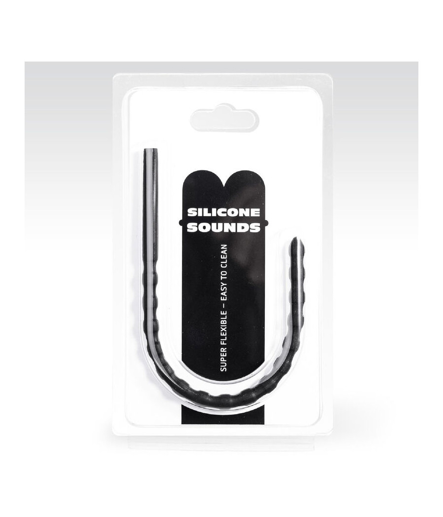 ALL BLACK - 8/10 MM SONDA URETRAL SILICONA