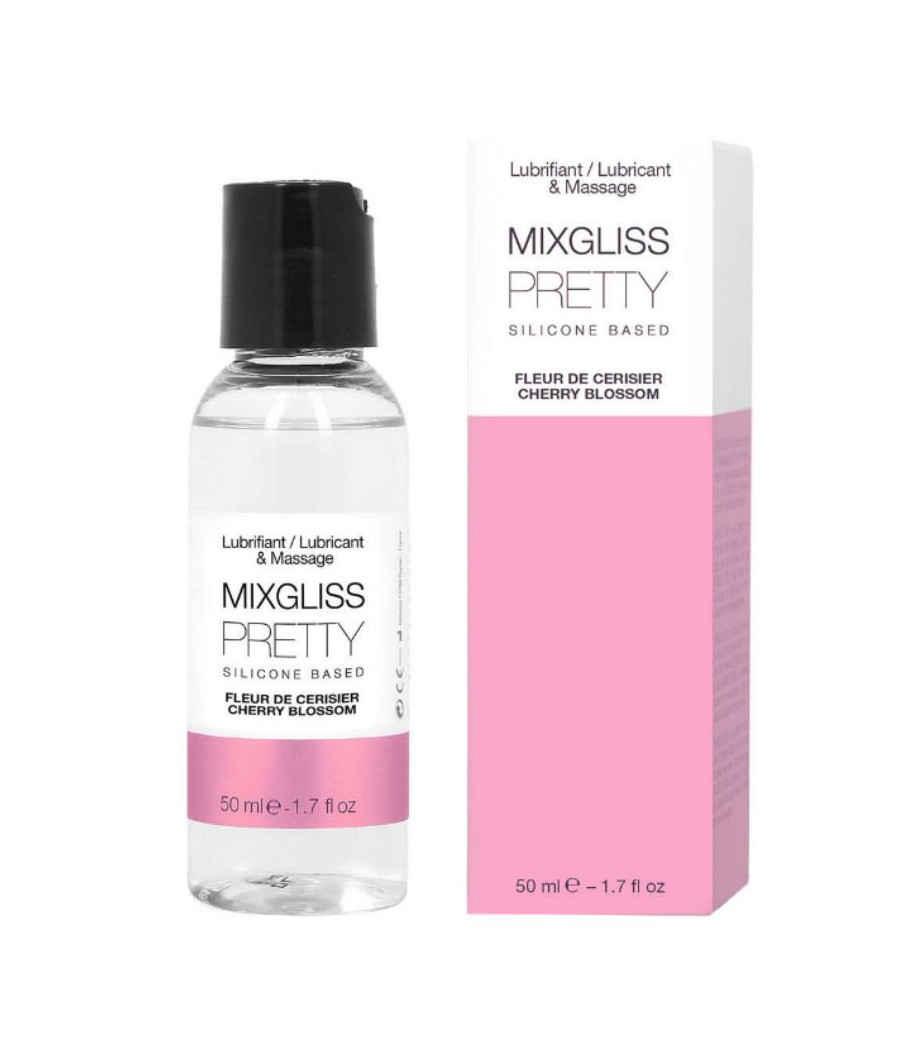 MIXGLISS - PRETTY SILIKON-SCHMIERMITTEL KIRSCHBLÜTE 50 ML