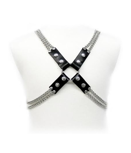 LEATHER BODY - CHAIN HARNESS