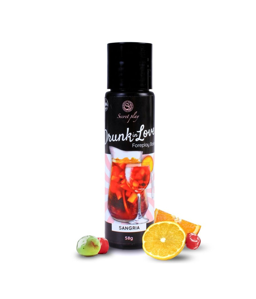 SECRETPLAY - LUBRICANTE DRUNK IN LOVE SANGRIA 60 ML