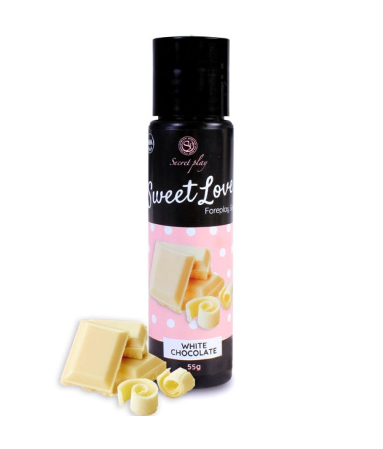SECRETPLAY - GEL SWEET LOVE WHITE CHOCOLATE 60 ML